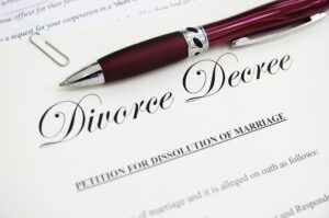 Divorce decree document representing San Francisco-PI's hidden asset searches for family law attorneys and divorce proceedings